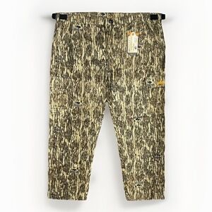 NEW Mossy Oak Bear Cave 6 Pocket Pants Men's Size 46x32 Camo Hunting Cotton